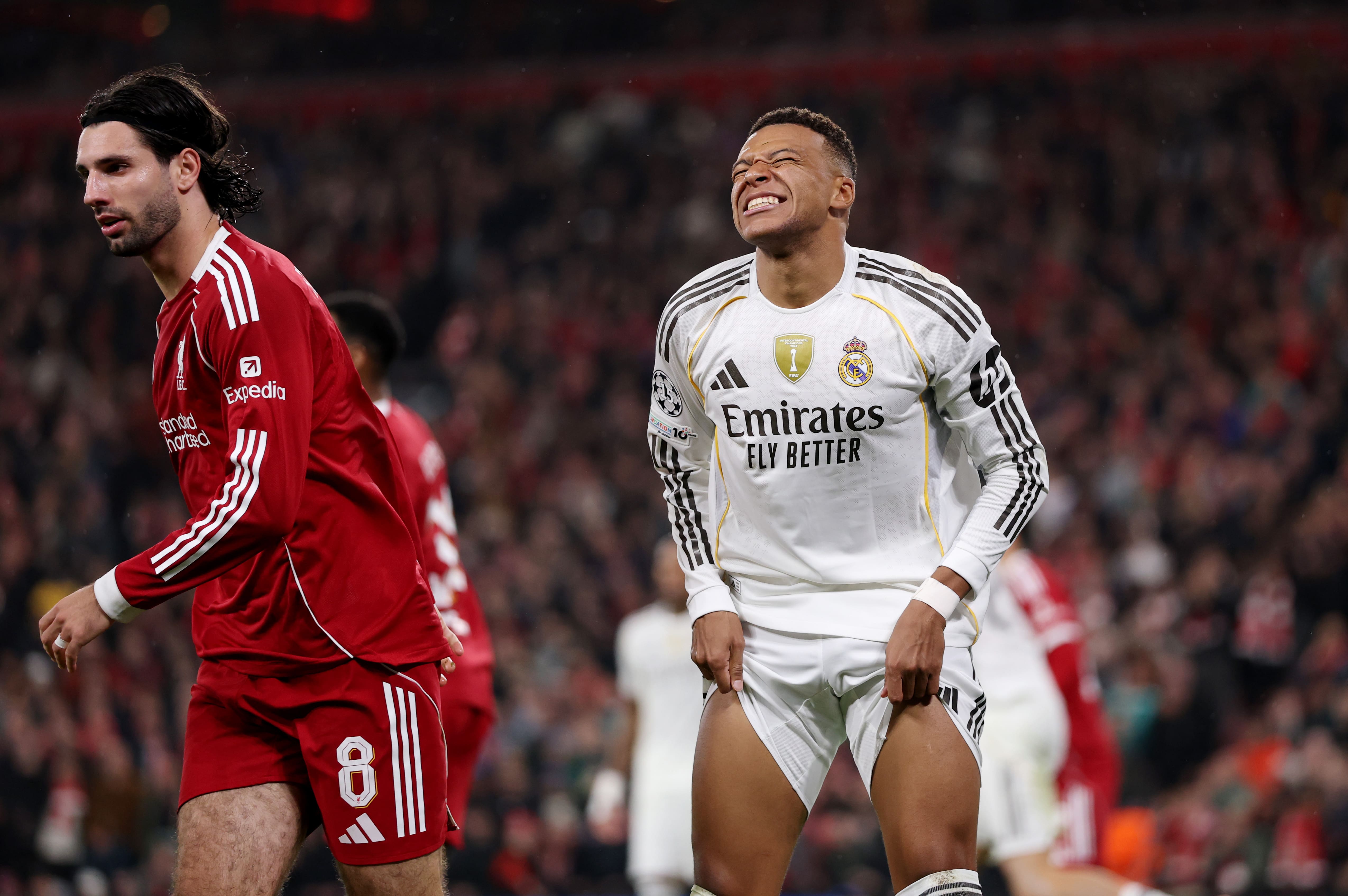 Mbappe's Real Madrid disappointed in the group phase.