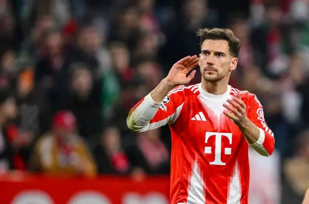 Goretzka is looking for a move from Bayern Munich.
