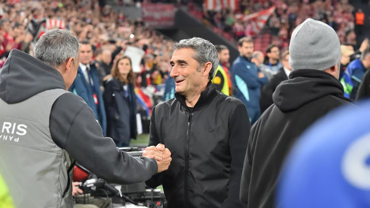Valverde and Luis Enrique came up against each other on Wednesday.