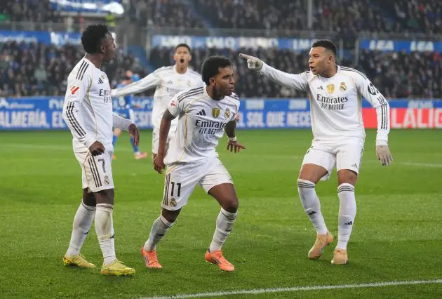 Rodrygo Goes scored the winner against Alaves.