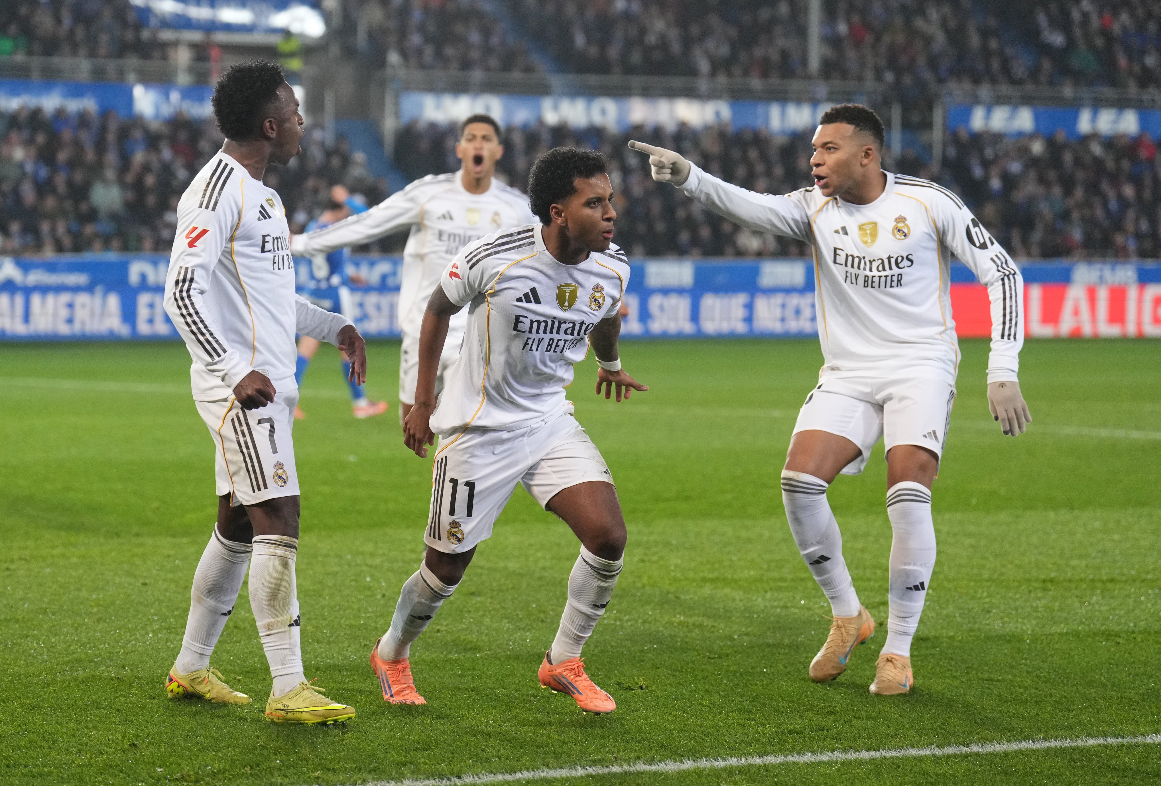 Rodrygo Goes scored the winner against Alaves.