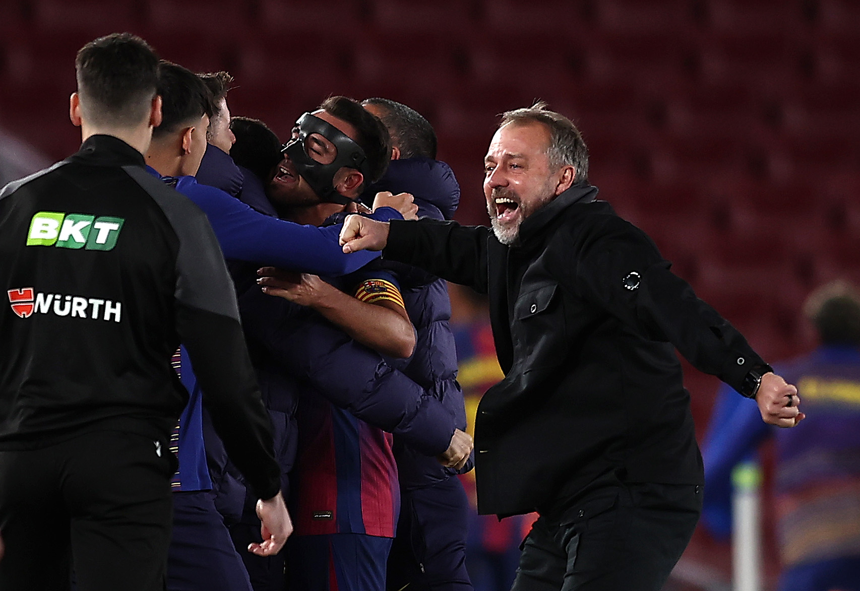 Flick believes his Barcelona side have improved.