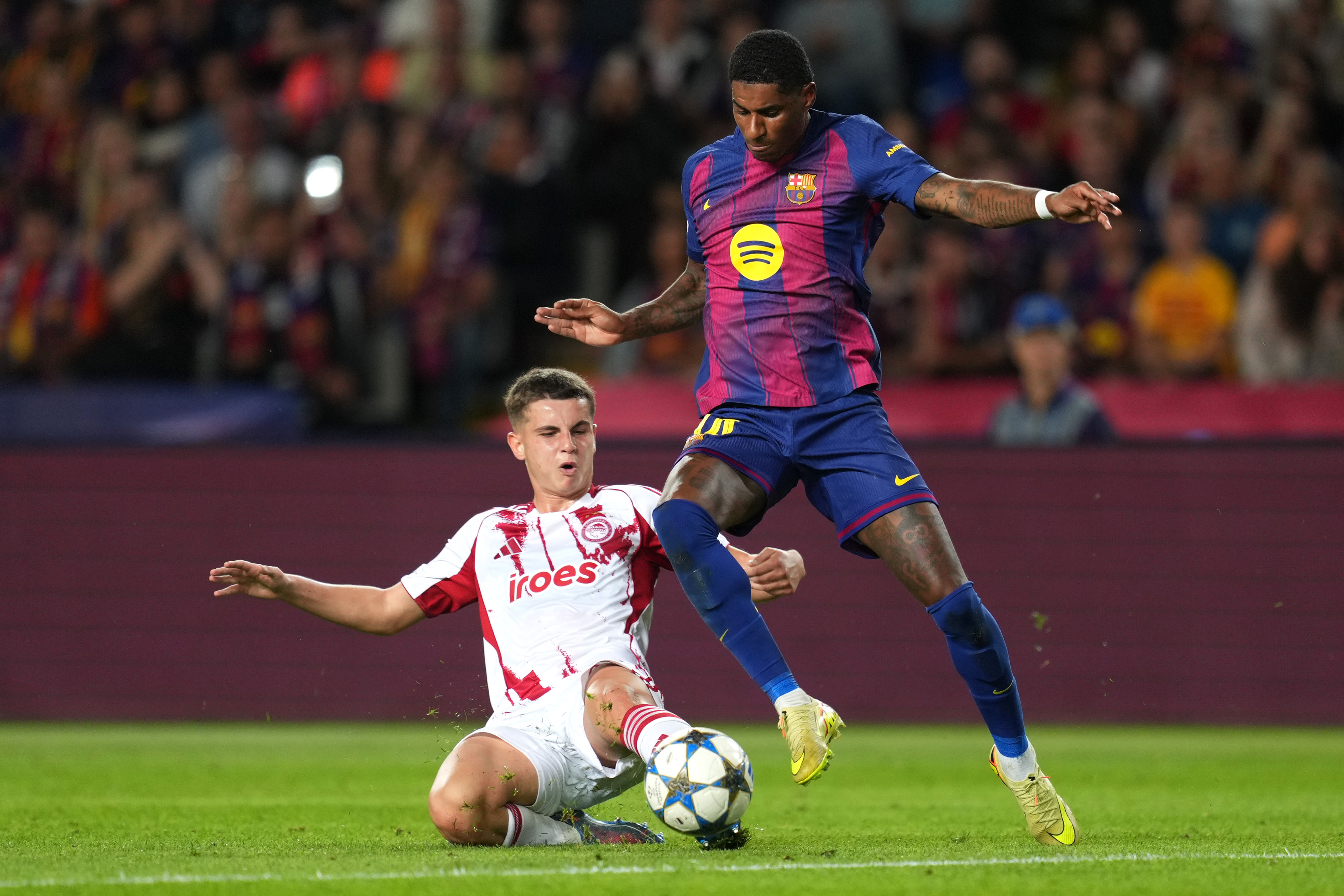 Rashford is a target for Barcelona in the summer.