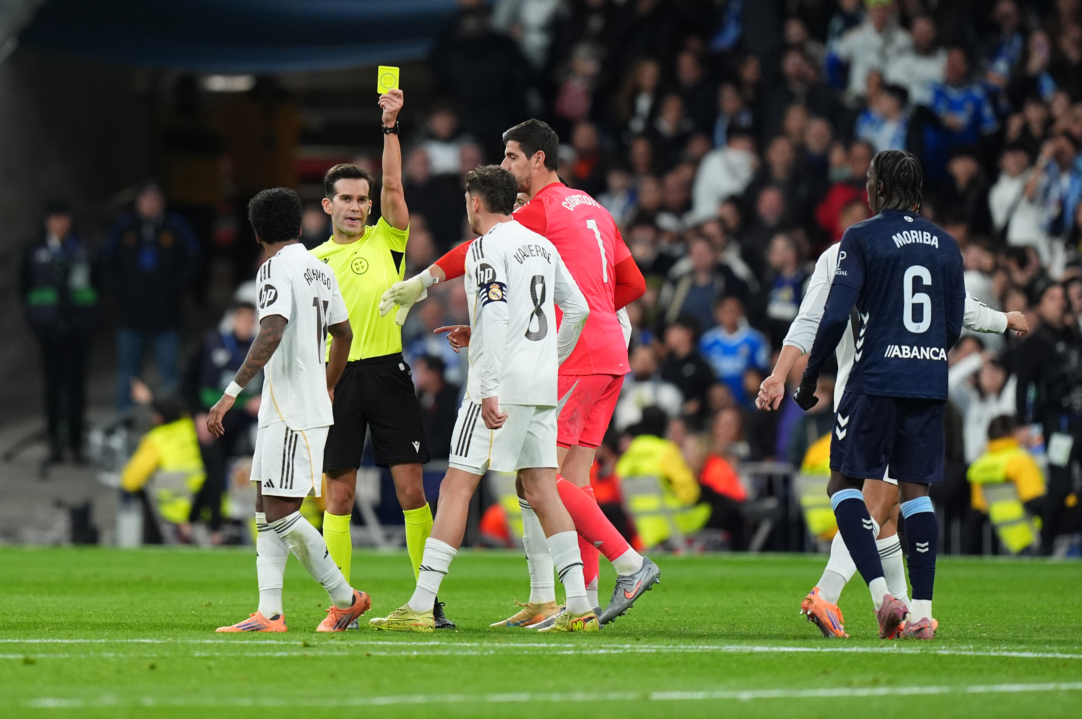 Real Madrid fell to defeat against Celta Vigo.
