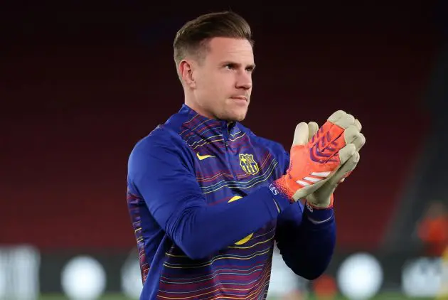 Ter Stegen has shown no indication he wants to leave Barcelona.