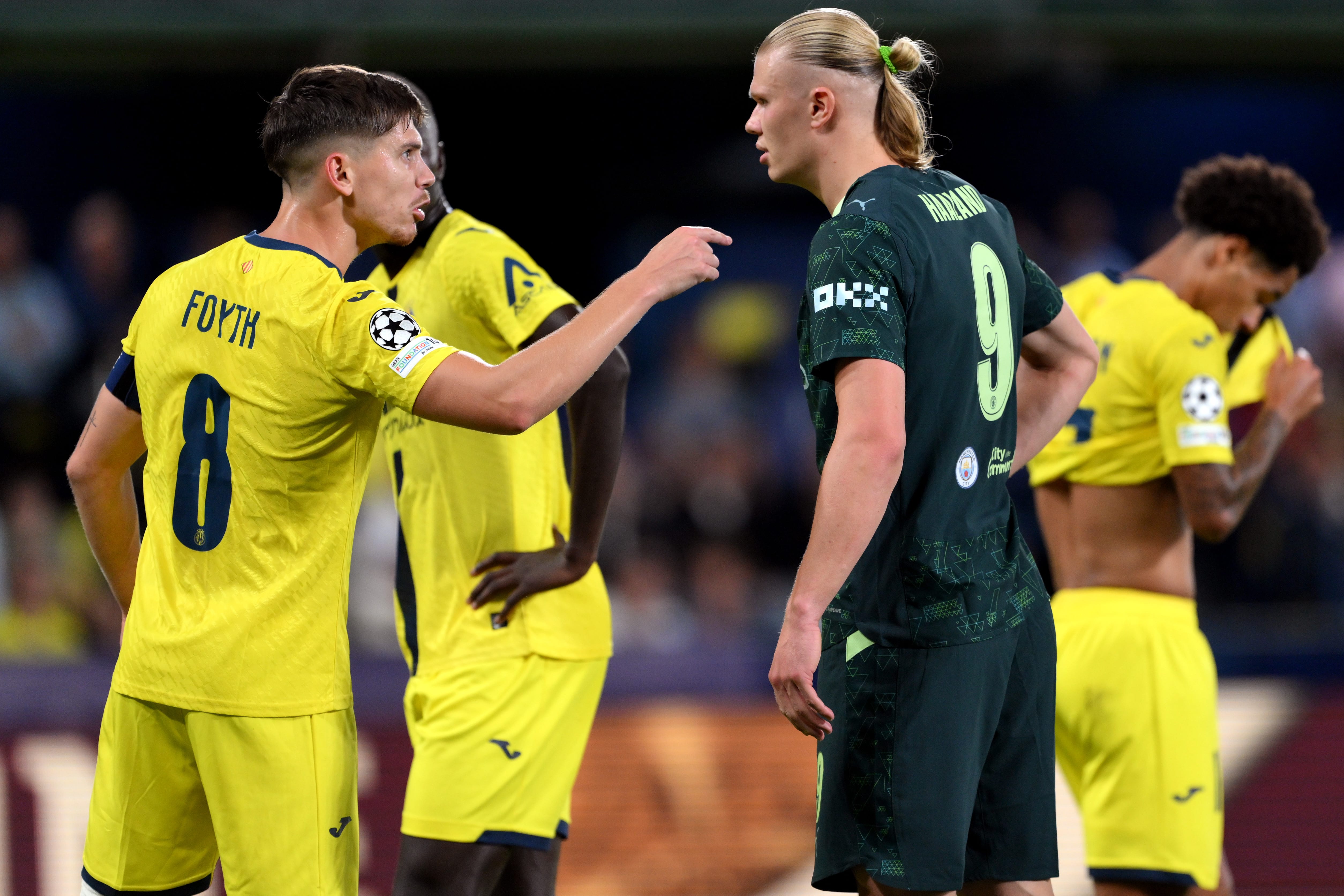 Villarreal looked outmatched against Manchester City.