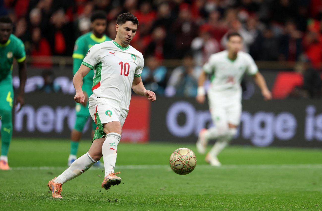 Brahim's infamous Panenka penalty.
