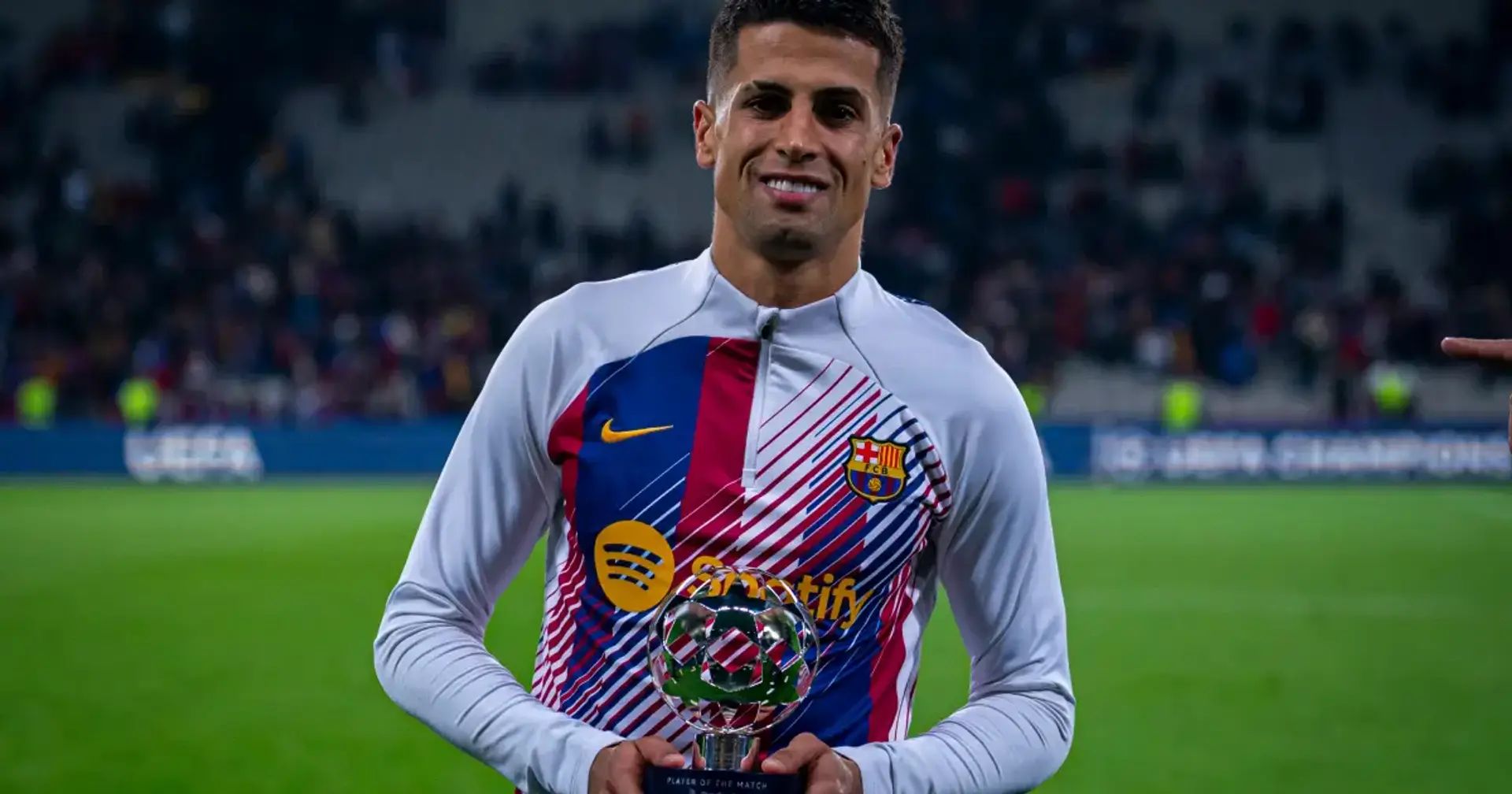 Cancelo will return to Barcelona imminently.
