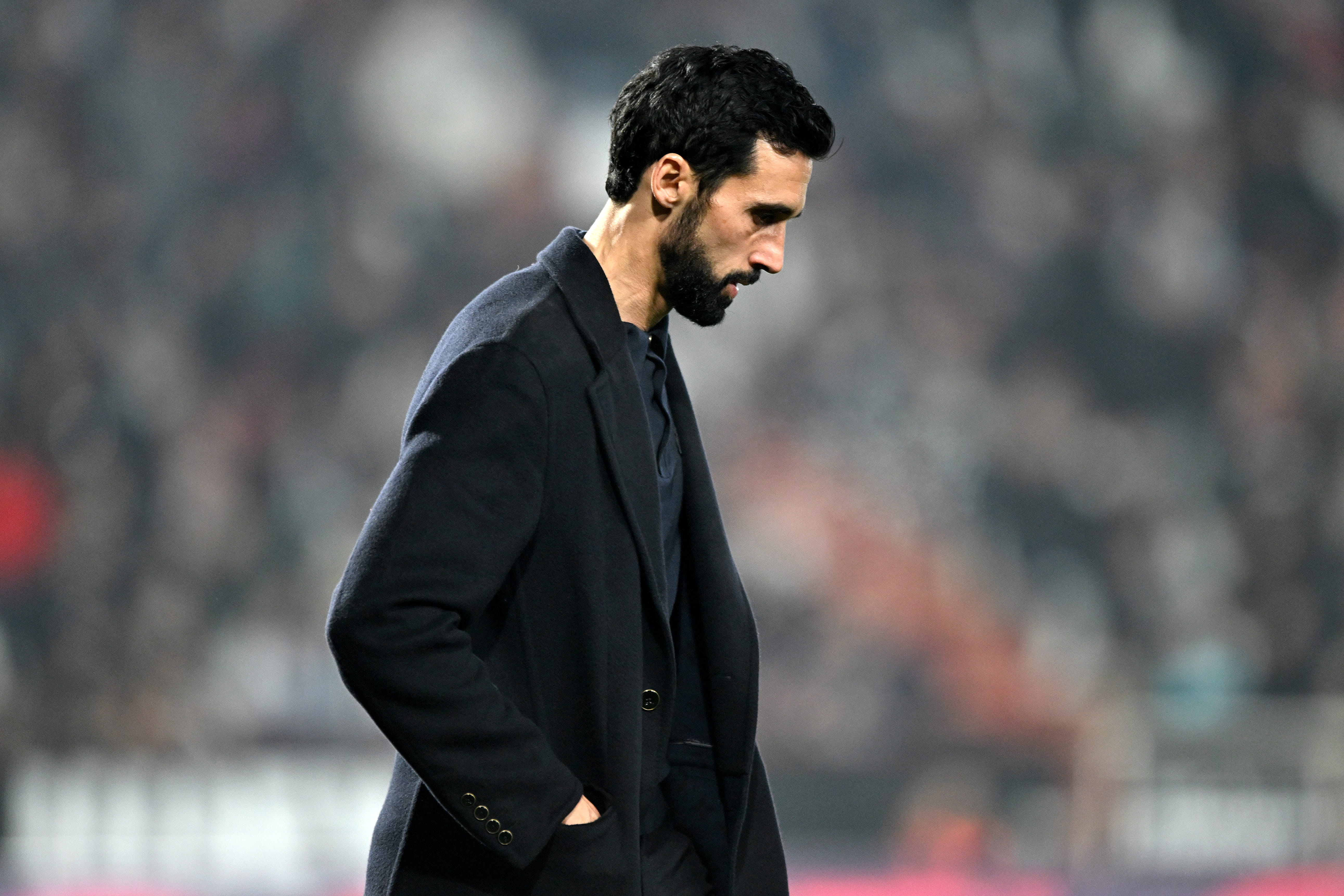 Arbeloa during Albacete loss.