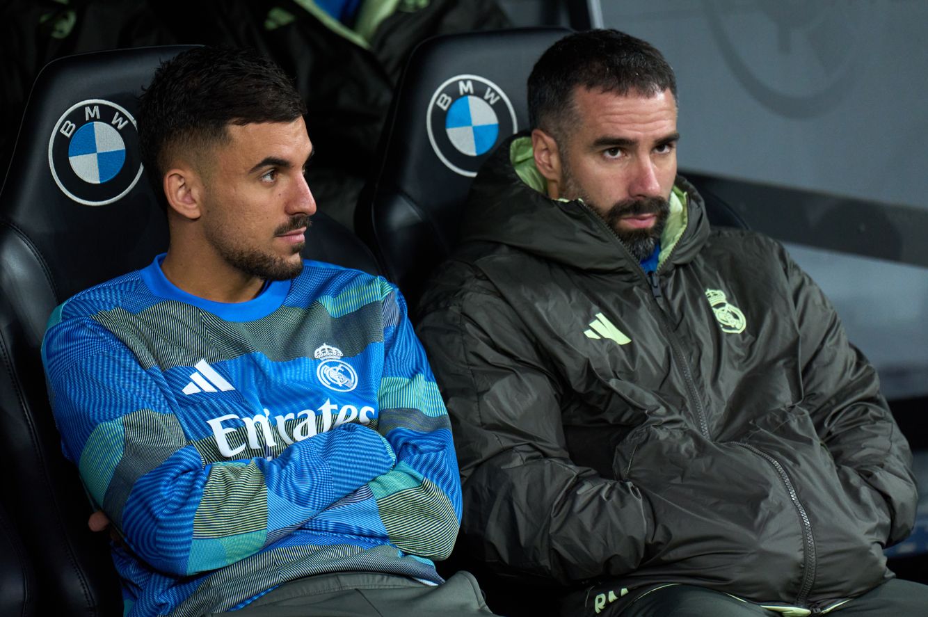 Carvajal on the bench.