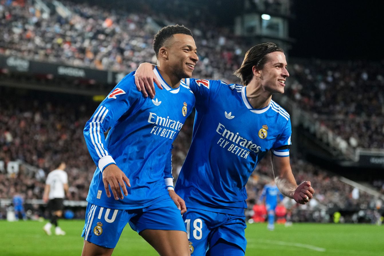 Mbappe is facing a battle to be fit against Real Sociedad.