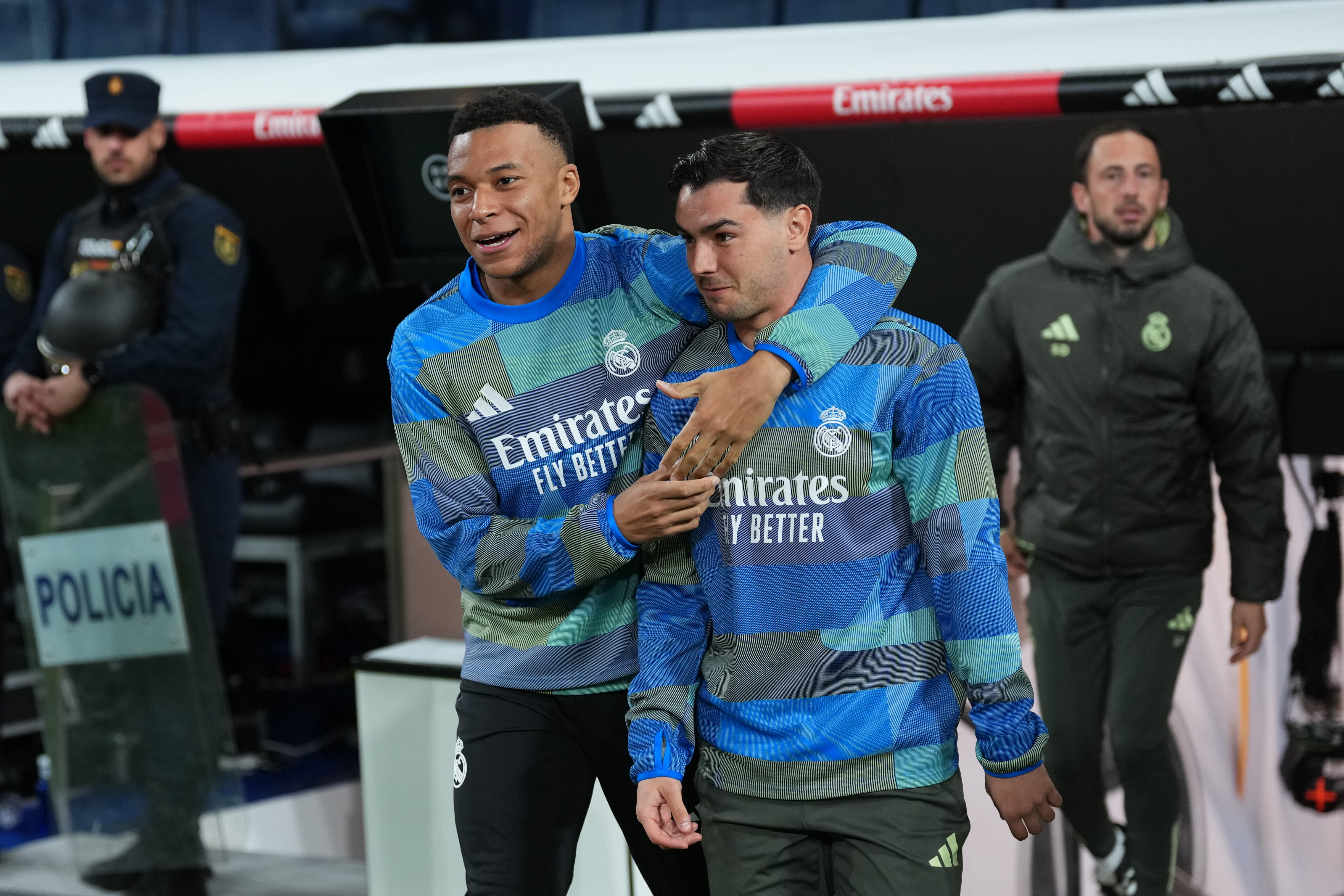 Mbappe has been struggling with knee problems.