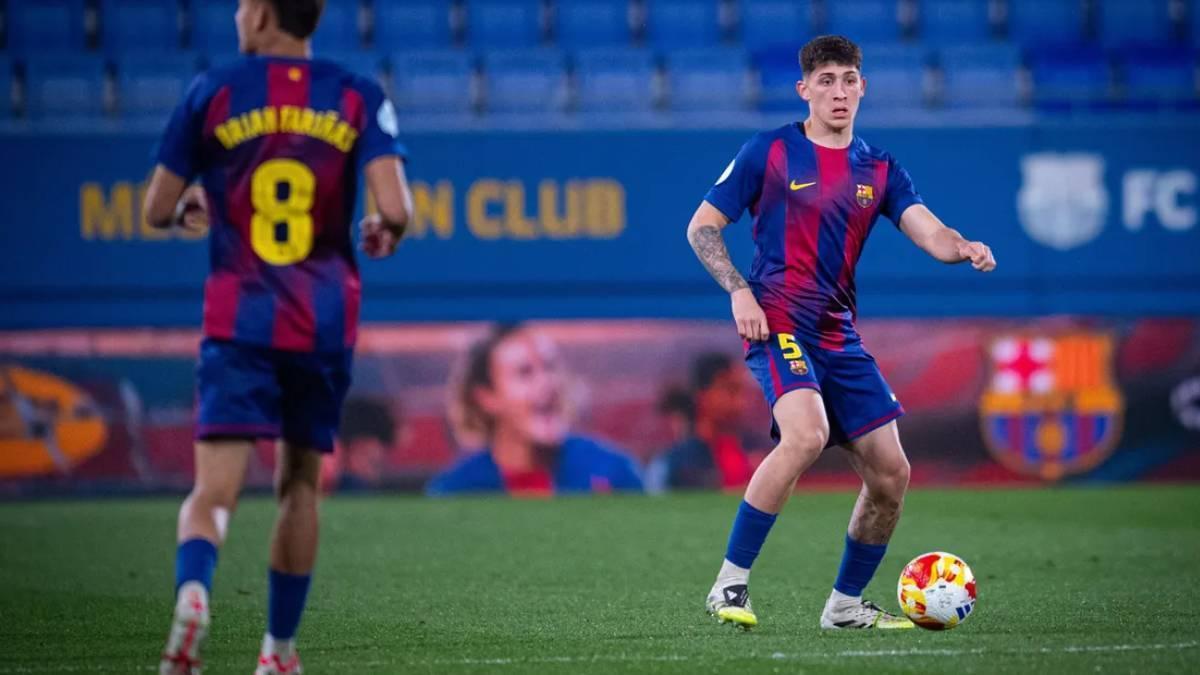 Pacifico in action for Barca Atletic.