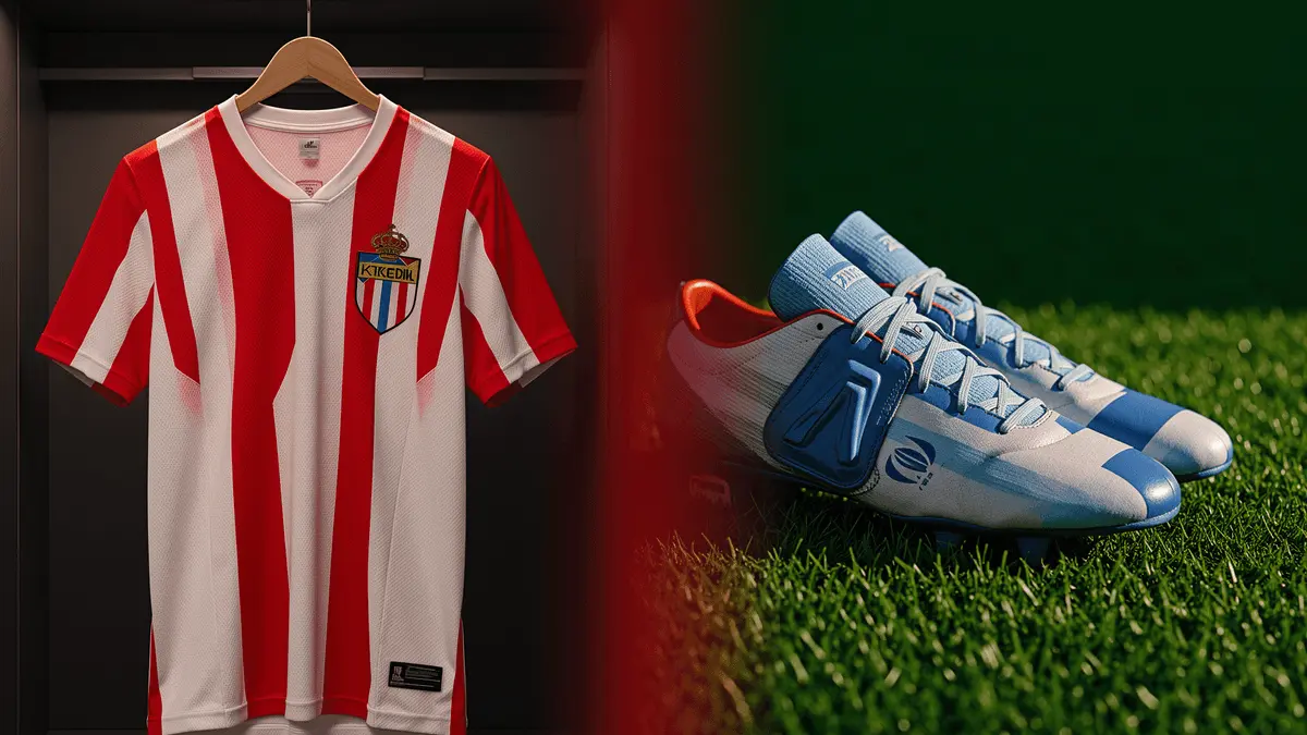 Atlético Madrid jersey and football boots symbolizing Julián Álvarez transfer saga